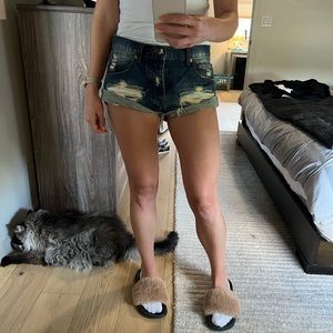 One Teaspoon Denim shorts